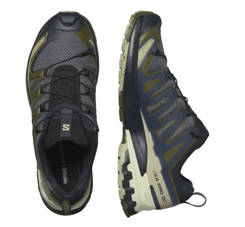 Кросівки Salomon outdoor XA PRO 3D V9 India Ink/Olive Night/Aloe Wash Фото 2